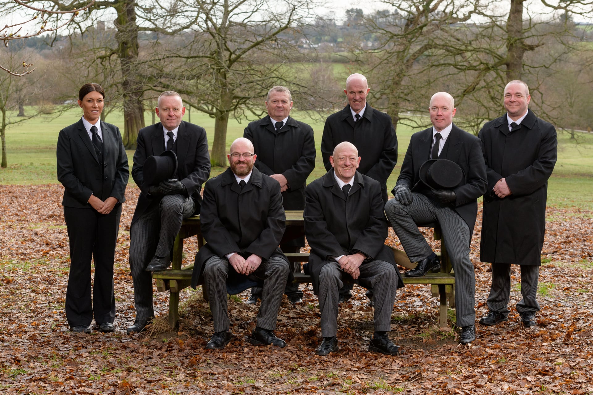 image of T F Morritt Funeral Directors and Funeral Service Operatives who support you on the day of the funeral.